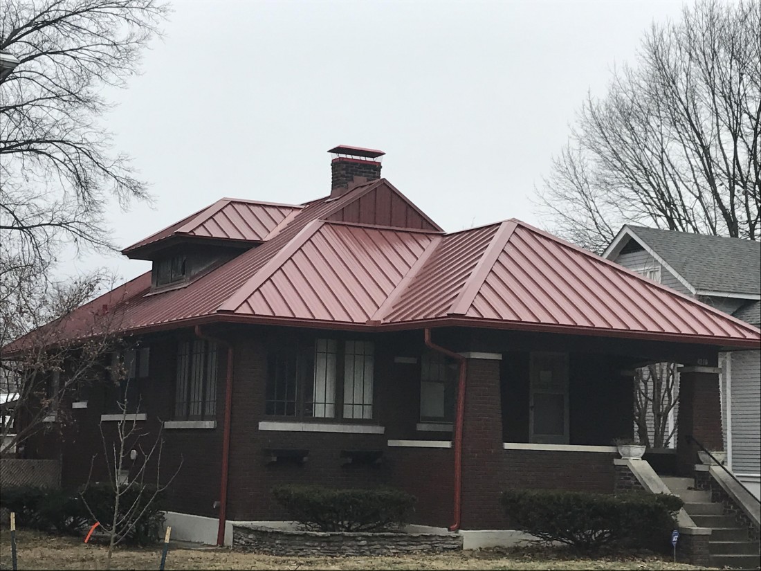 Metal Roof Before &amp; After
 - after