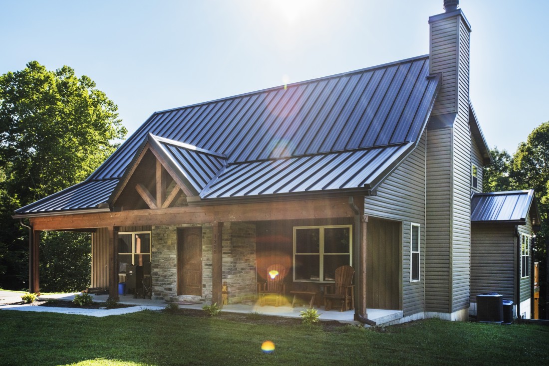 Metal Siding Installation in Kentucky | Mansea Metal - brown