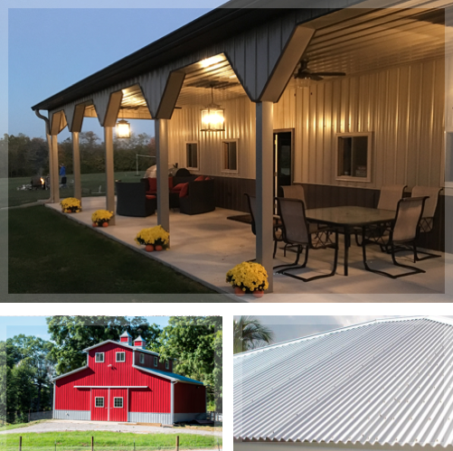 Metal Roofing Manufacturer | Kentucky | Mansea Metal - image-collage-ky