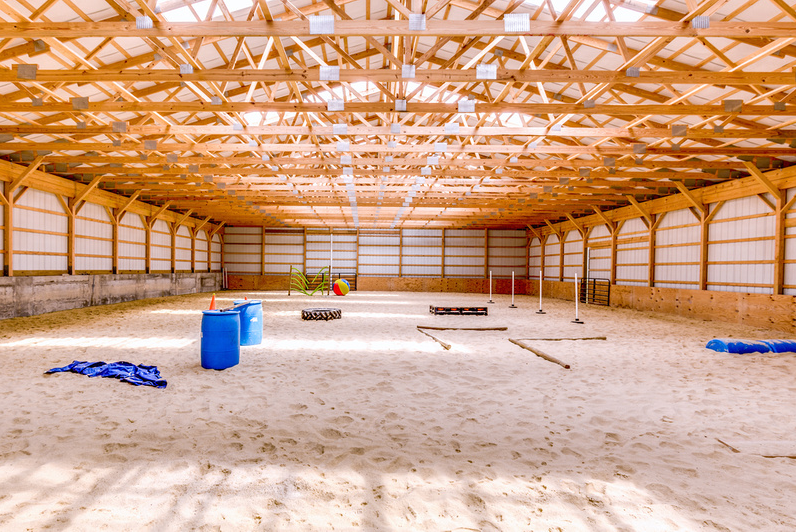 Bet on MWB for Your Equine Pole Barns
 - inside_pole