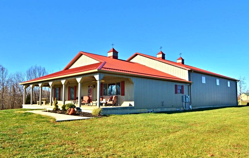 A Metal Workshop / Home Combo
 - red_roof